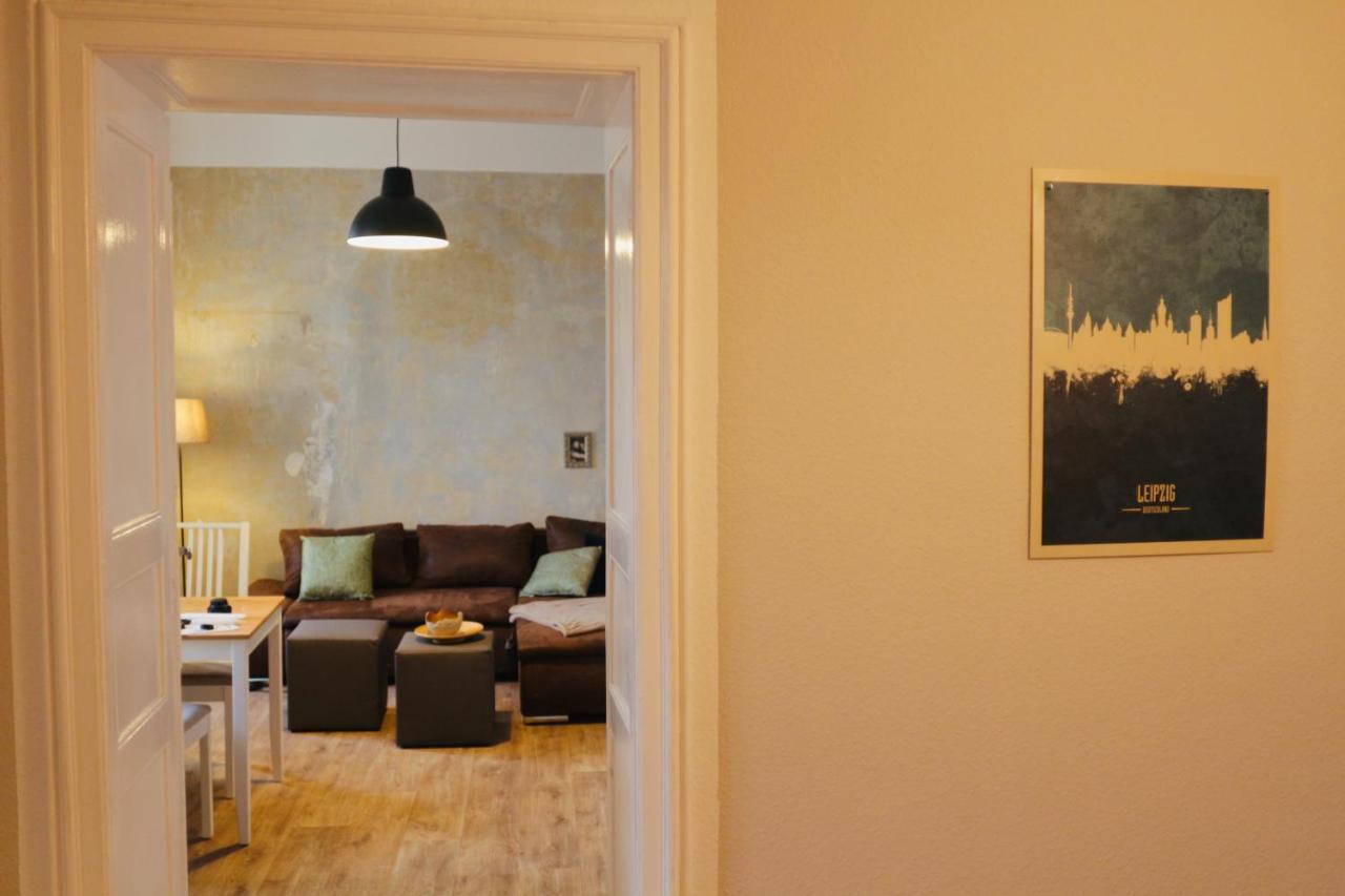 Ferienwohnung Rossplatz - 3-Zimmer Im Zentrum Leipzig Exterior foto