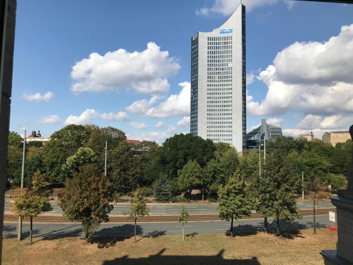 Ferienwohnung Rossplatz - 3-Zimmer Im Zentrum Leipzig Exterior foto